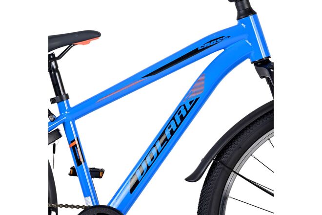Volare Cross Kinderfahrrad - Jungen - 24 Zoll - Blau OUTLET