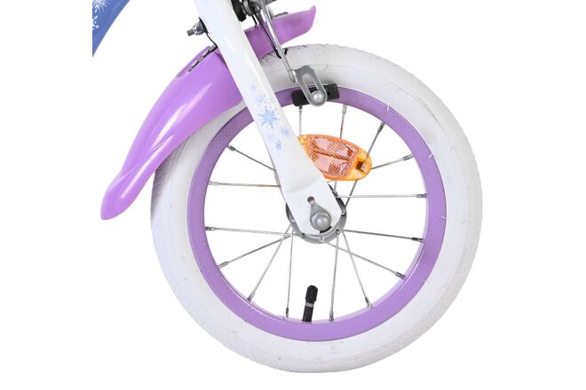 Disney Frost 2 Børnecykel - Piger - 12 tommer - Blå/Lilla