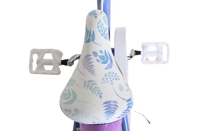 Disney Frozen 2 Kinderfiets - Meisjes - 14 inch - Blauw/Paars - Twee handremmen