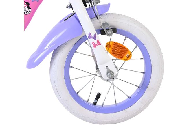 Minnie er den sødeste nogensinde! Børnecykel - Pigecykel - 12 tommer - Lyserød