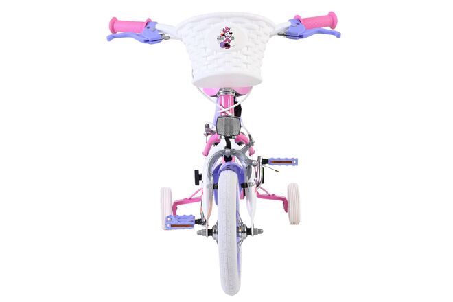 Disney Minnie - den sødeste nogensinde! Børnecykel - Pigecykel - 12 tommer - Lyserød - To håndbremser