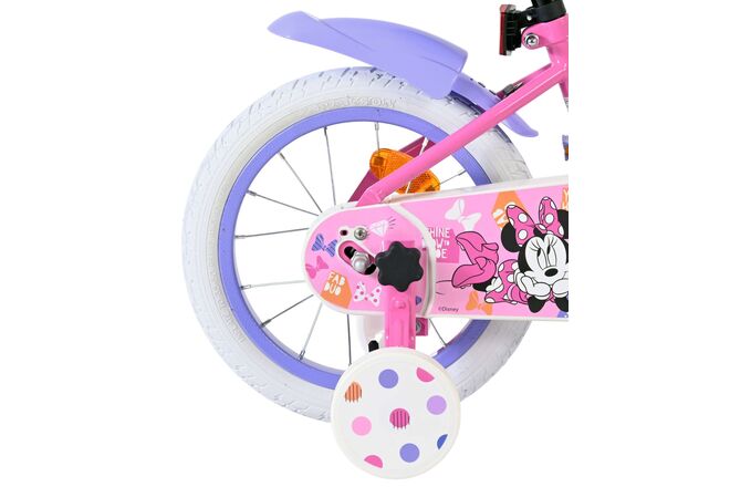 Najsłodsza Minnie w historii Disneya! Rowerek dziecięcy - Dziewczęcy - 14 cali - Różowy
