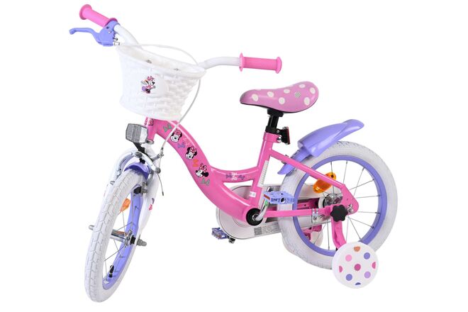 Najsłodsza Minnie w historii Disneya! Rowerek dziecięcy - Dziewczęcy - 14 cali - Różowy