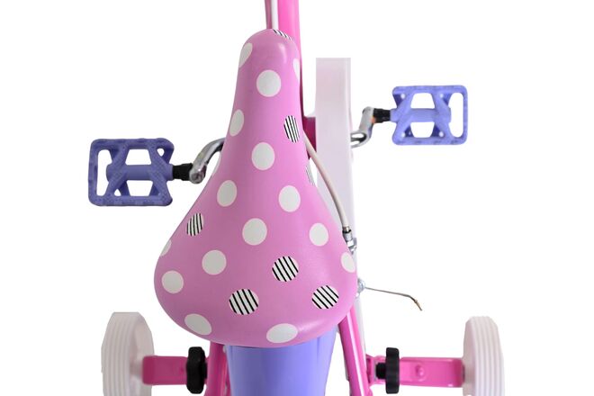 Disney Minnie Kinderfiets - Meisjes - 14 inch - Roze - Twee handremmen