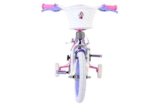 Disney Minnie Kinderfiets - Meisjes - 14 inch - Roze - Twee handremmen