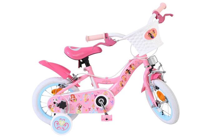 Disney Princess Kinderfiets - Meisjes - 12 inch - Roze - Twee Handremmen