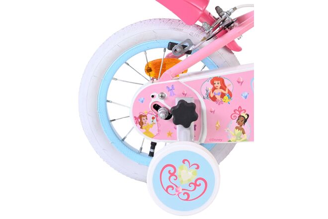 Disney Princess Kinderfiets - Meisjes - 12 inch - Roze - Twee Handremmen