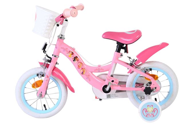 Disney Princess Kinderfiets - Meisjes - 12 inch - Roze - Twee Handremmen