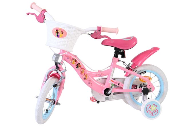 Disney Princess Kinderfiets - Meisjes - 12 inch - Roze - Twee Handremmen