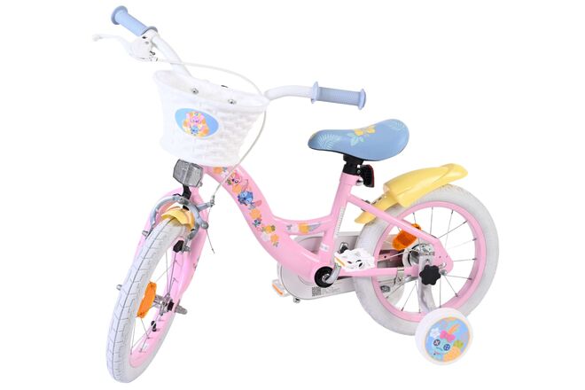 Disney Stitch Børnecykel - Pigecykel - 14 tommer - Lyserød