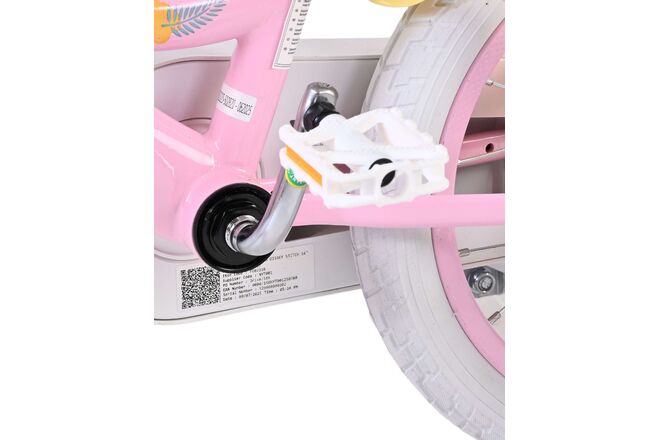 Disney Stitch Børnecykel - Pigecykel - 14 tommer - Lyserød