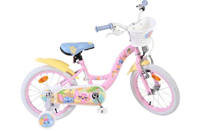 Disney Stitch Kinderfiets - Meisjes - 16 inch - Roze