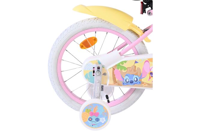Disney Stitch Kinderfiets - Meisjes - 16 inch - Roze