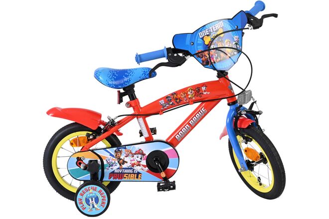 Paw Patrol Børnecykel - Drenge - 12 tommer - To håndbremser