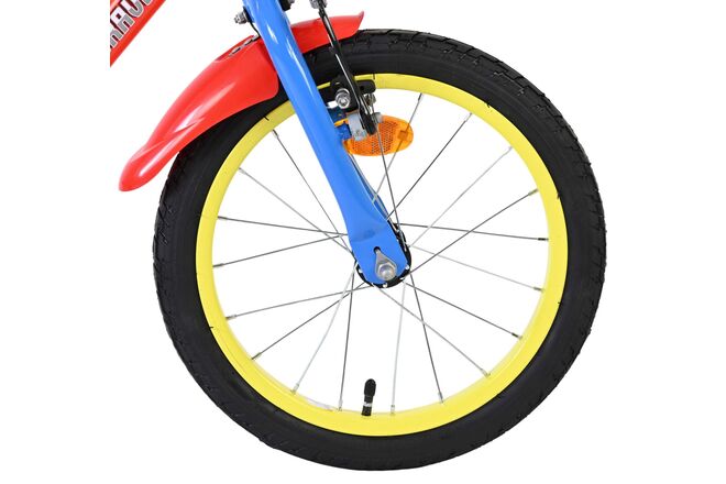 Paw Patrol Kinderfiets - Jongens - 16 inch - Rood Blauw