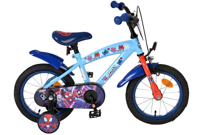 Spidey Kinderfiets - Jongens - 14 inch - Blauw
