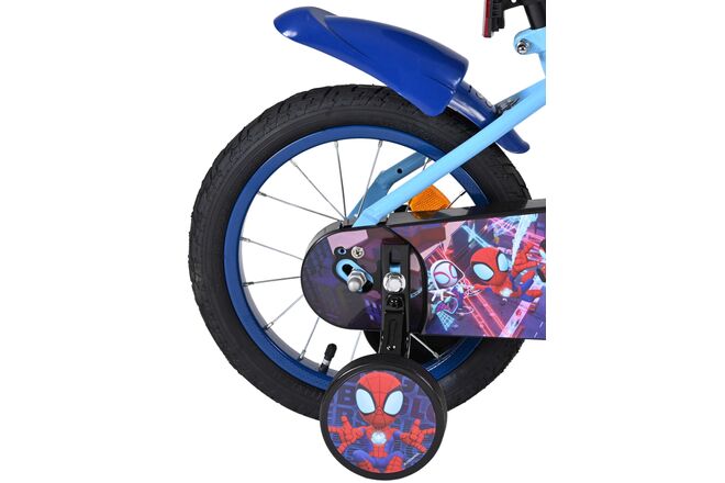 Spidey Kinderfiets - Jongens - 14 inch - Blauw