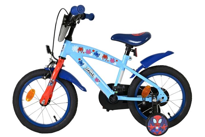 Spidey Kinderfiets - Jongens - 14 inch - Blauw