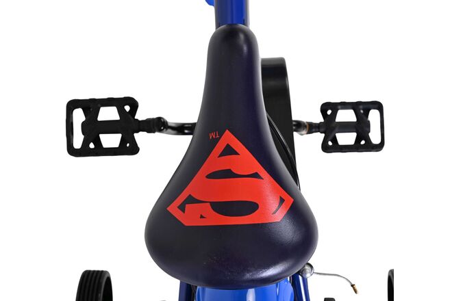 Superman Kinderfiets - Jongens - 12 inch - Blauw - Twee handremmen Superman Kinderfiets - Jongens - 12 inch - Blauw - Twee handremmen