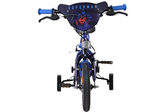 Superman Kinderfiets - Jongens - 12 inch - Blauw - Twee handremmen Superman Kinderfiets - Jongens - 12 inch - Blauw - Twee handremmen