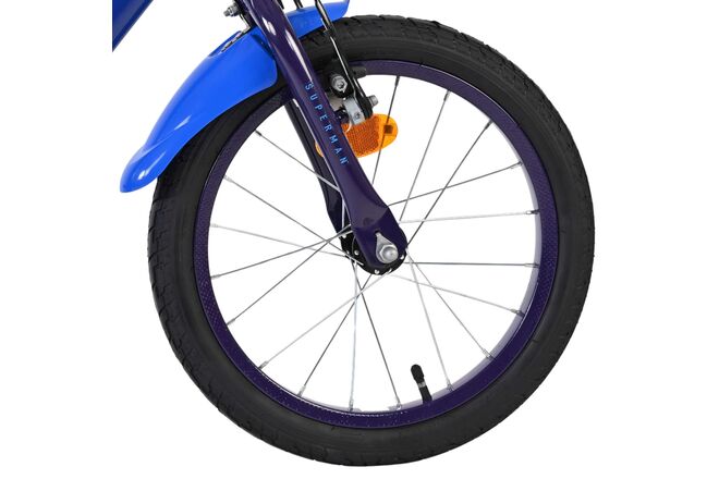 Superman Kinderfiets - Jongens - 16 inch - Blauw