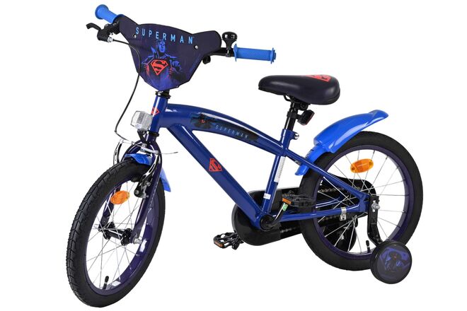 Superman Kinderfiets - Jongens - 16 inch - Blauw