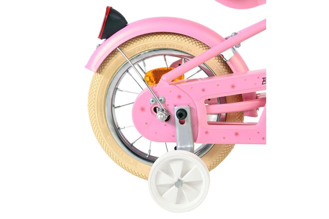 Volare Blossom Børnecykel - Piger - 12 tommer - Lyserød