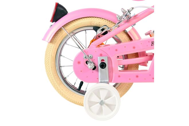 Volare Blossom Børnecykel - Piger - 12 tommer - Lyserød - To håndbremser