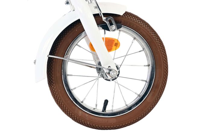 Volare Blossom Børnecykel - Piger - 12 tommer - Hvid