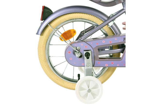 Volare Blossom Børnecykel - Piger - 14 tommer - Lilla