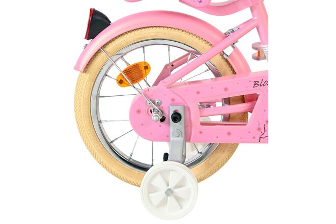 Volare Blossom Børnecykel - Piger - 14 tommer - Lyserød