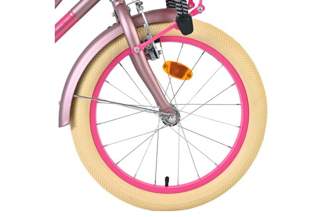 Volare Excellent Børnecykel - Piger - 18 tommer - Mat Pink