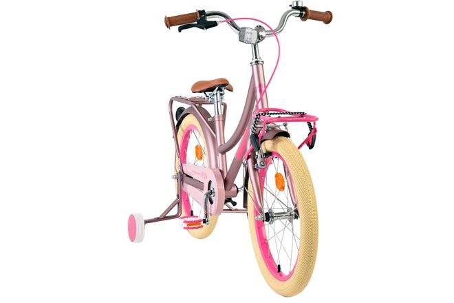 Volare Excellent Børnecykel - Piger - 18 tommer - Mat Pink