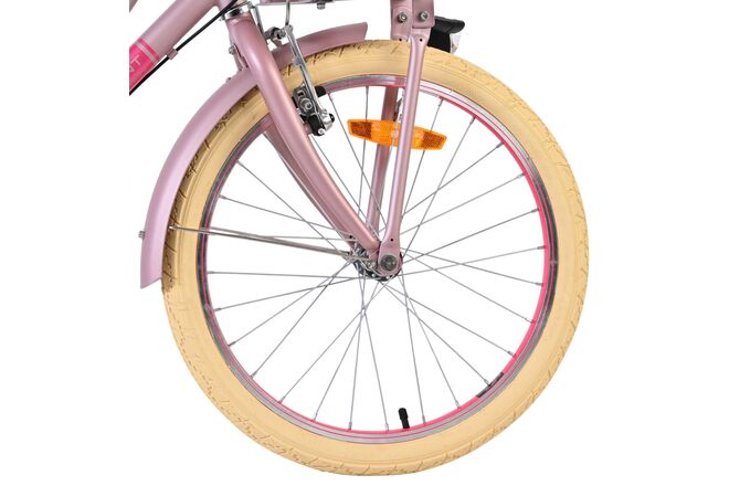 Volare Excellent Børnecykel - Pigecykel - 20 tommer - Mat Pink - 3 gear