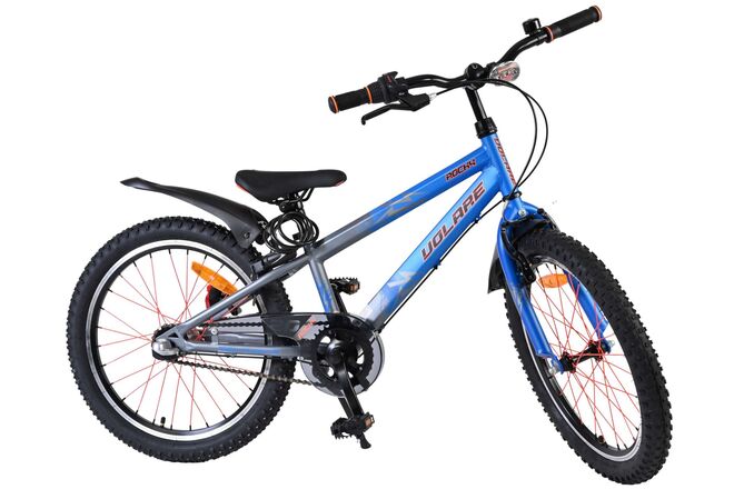 Volare Rocky Børnecykel - 20 tommer - 3 gear - Blå/Grå