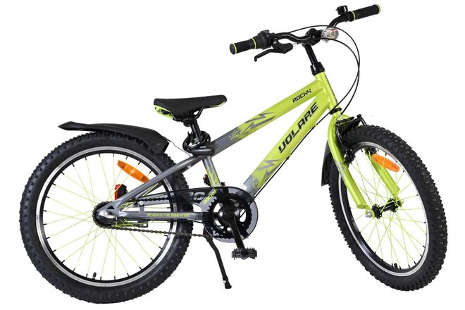 Volare Rocky Børnecykel - 20 tommer - 3 gear - Grøn/Grå