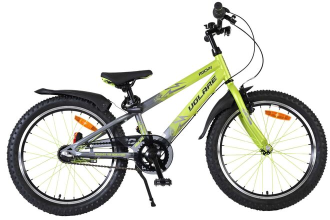 Volare Rocky Børnecykel - 20 tommer - 3 gear - Grøn/Grå