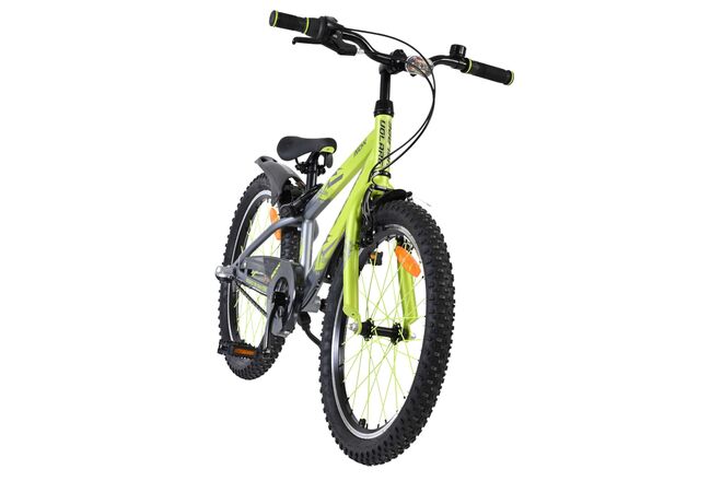 Volare Rocky Børnecykel - 20 tommer - 3 gear - Grøn/Grå