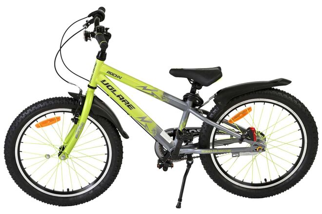 Volare Rocky Børnecykel - 20 tommer - 3 gear - Grøn/Grå