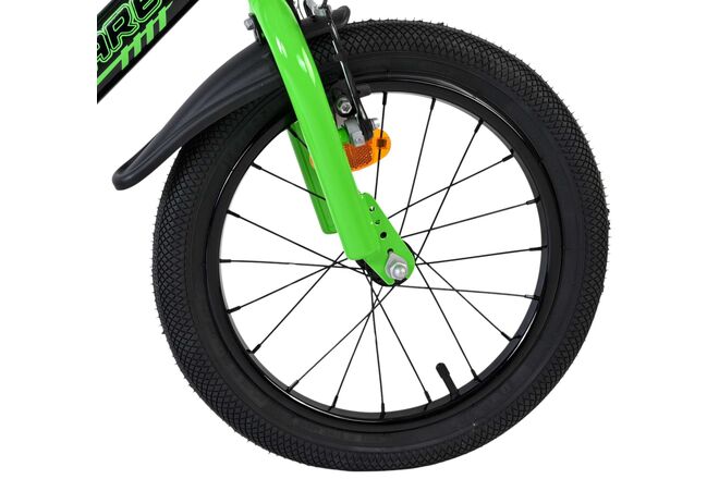 Volare Sportivo Børnecykel - Drenge - 16 tommer - Grøn Sort