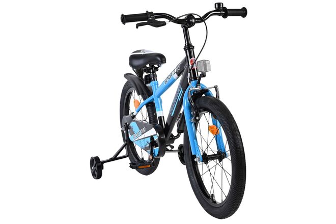 Volare Sportivo Børnecykel - Drenge - 18 tommer - Blå Sort