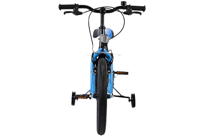 Volare Sportivo Børnecykel - Drenge - 18 tommer - Blå Sort - To håndbremser