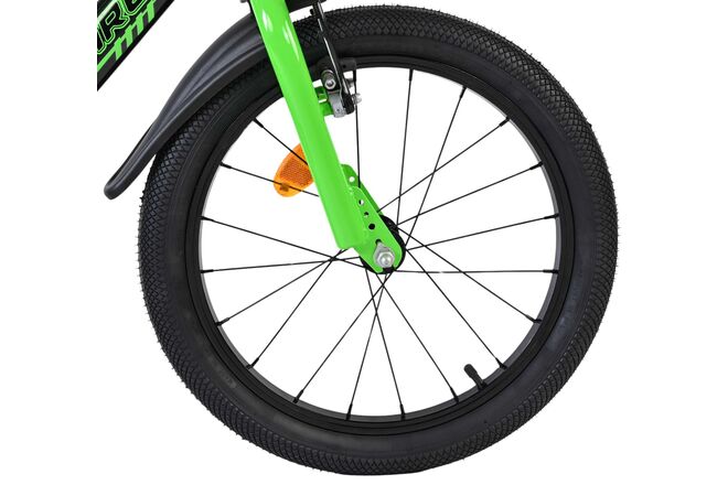 Volare Sportivo Børnecykel - Drenge - 18 tommer - Grøn Sort