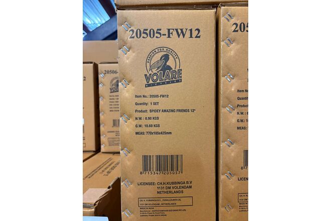 Rower dziecięcy Spidey - Chłopcy - 12 cali - Niebieski - Dwa hamulce ręczne