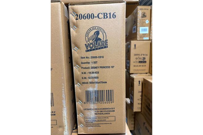 Disney Princess Kinderfiets - Meisjes - 16 inch - Roze