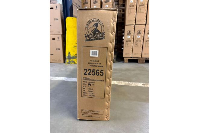 Rower dziecięcy Volare XC Race - 24 cale - Nexus 3 - biały/różowy