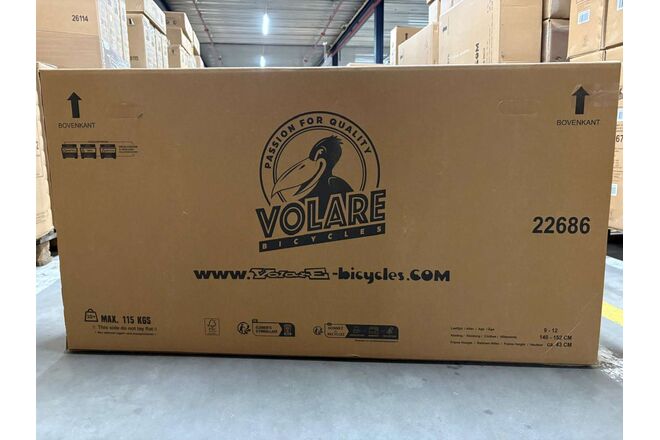 Rower dziecięcy Volare XC Race - 26 cali - Nexus 3 - biały/różowy