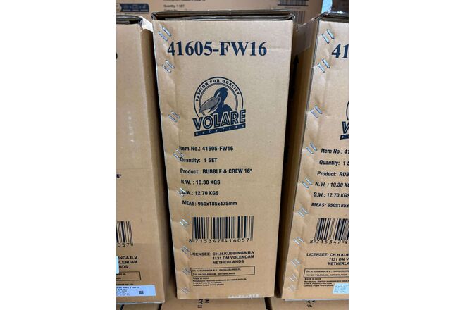 Rubble & Crew Kinderfiets - Jongens - 16 inch - Blauw - Twee handremmen