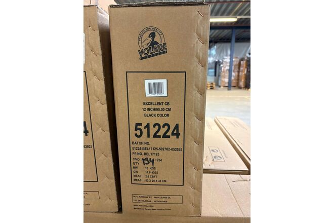 Rower dziecięcy Volare Excellent - dziewczęcy - 12 cali - czarny