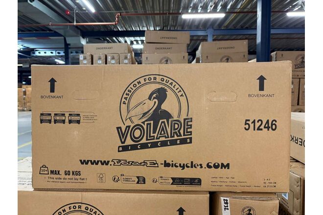 Volare Sportivo Kinderfiets - Jongens - 12 inch - Blauw Zwart